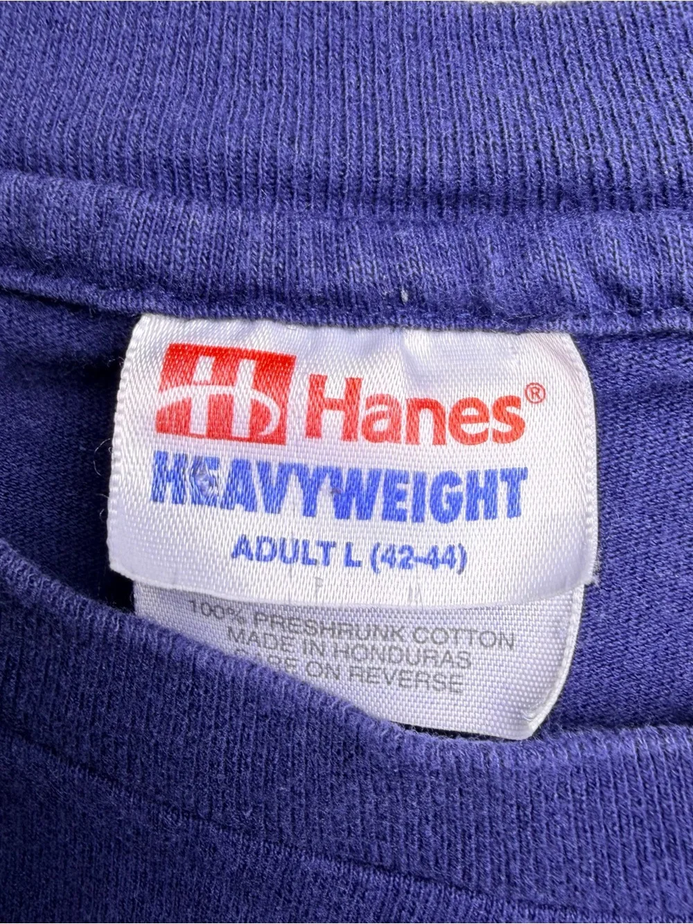 Hanes Heavyweight classic navy
